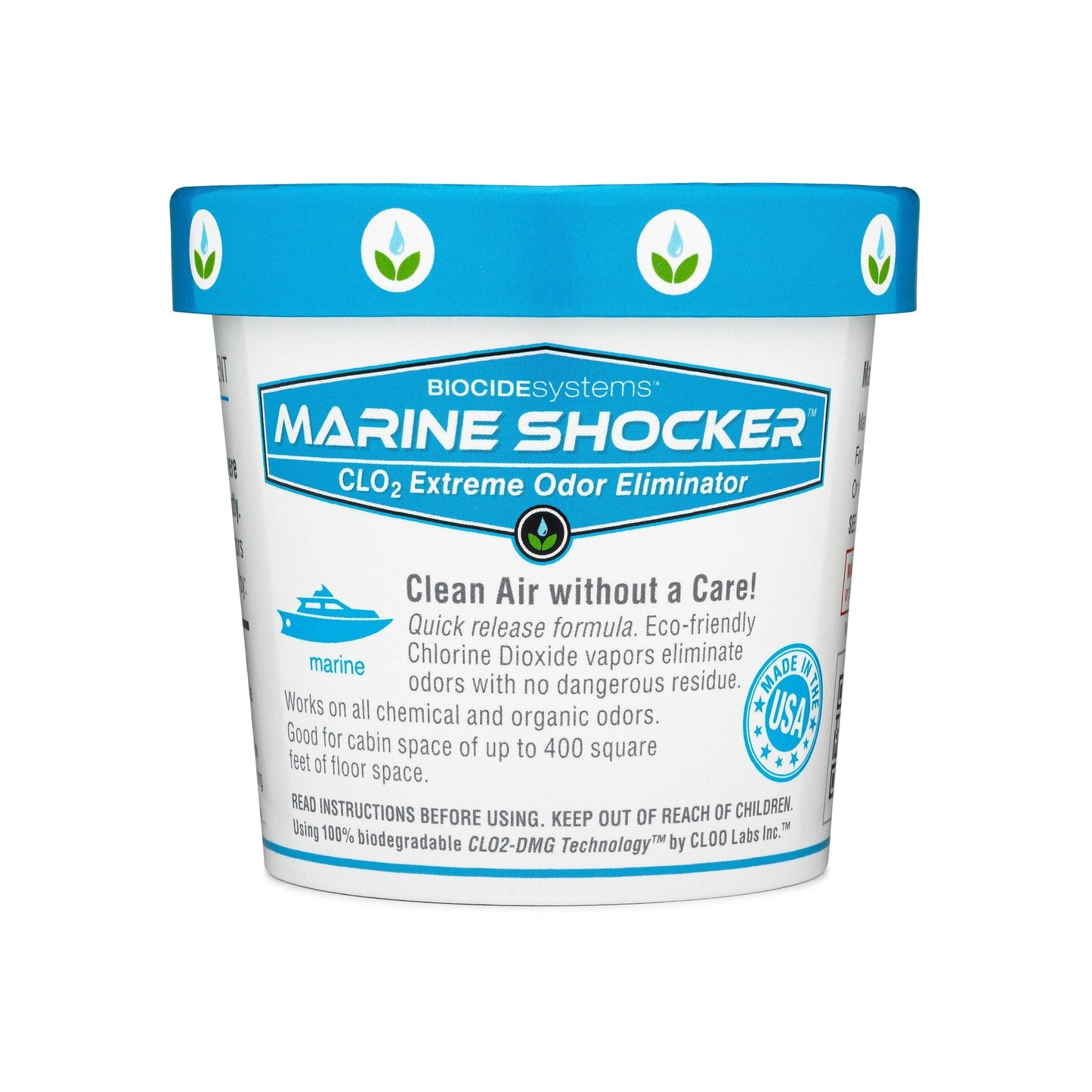 Biocide Systems Marine Shocker quick release