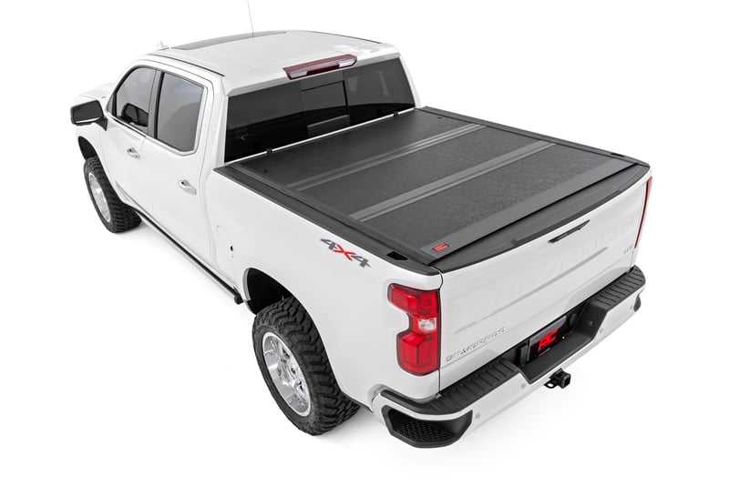 TrailFX Hard Trifold Tonneau Cover - Fits GM Silverado/Sierra