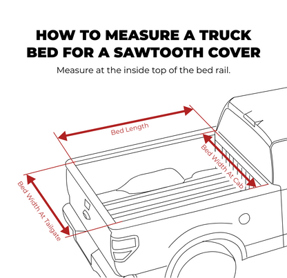 How to measure your Ram 2500 pickup truck bed for a tonneau cover