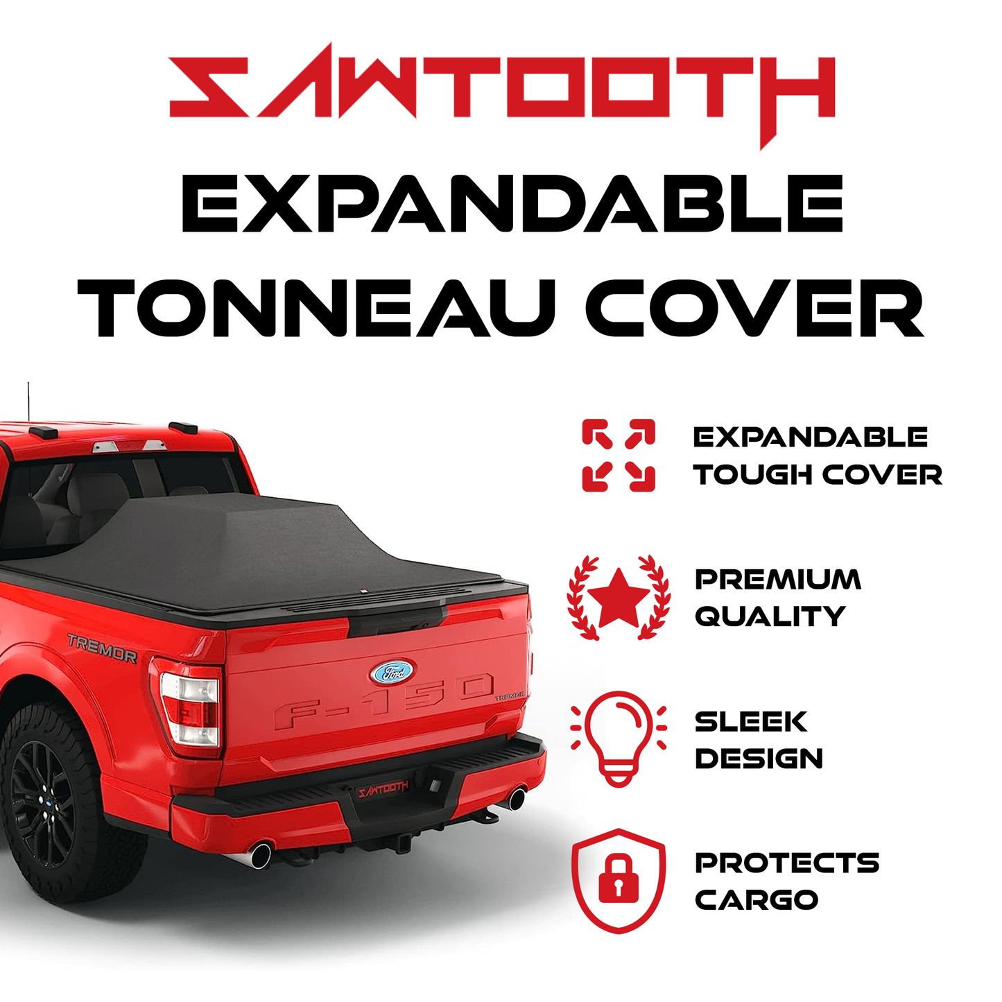 Sawtooth Expandable Tonneau Features