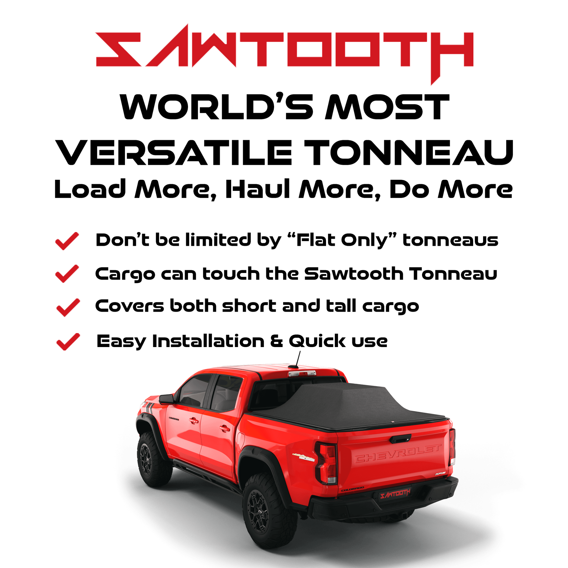 Sawtooth Expandable Tonneau Features