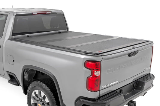 TrailFX Hard Trifold Tonneau Cover - Fits GM Silverado/Sierra