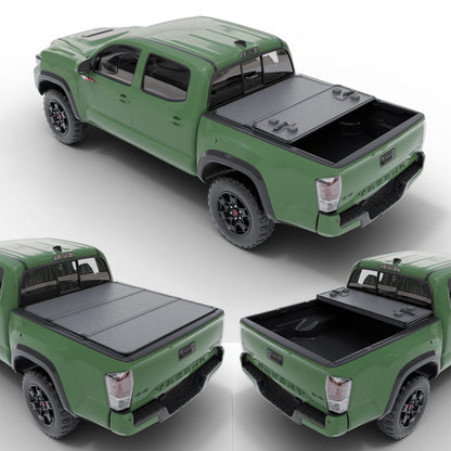 TrailFX Hard Trifold Tonneau Cover - Fits GM Silverado/Sierra