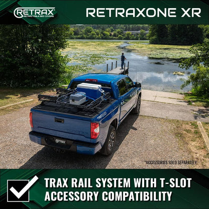 Retrax Replacement XR Rail Assembly Matte Black 5 Ft Fits 2015-20 Ford F-150