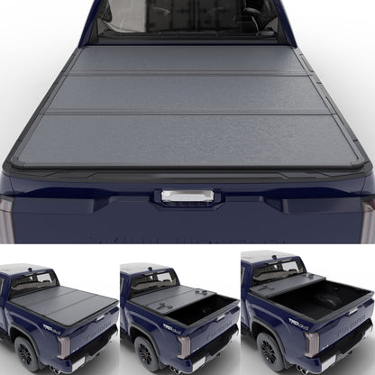 TrailFX Hard Trifold Tonneau Cover - Fits Toyota Tundra