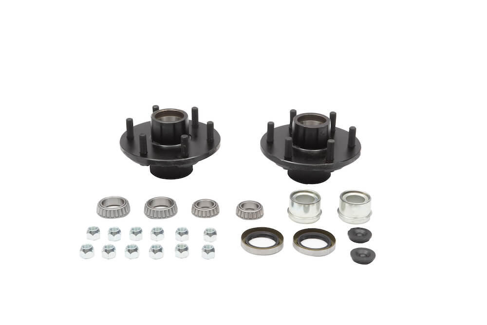 Timbren Axle Wheel End Kit 3500 lb - Idler Hubs, Both Sides, 6x5.5, 1/2" Stud