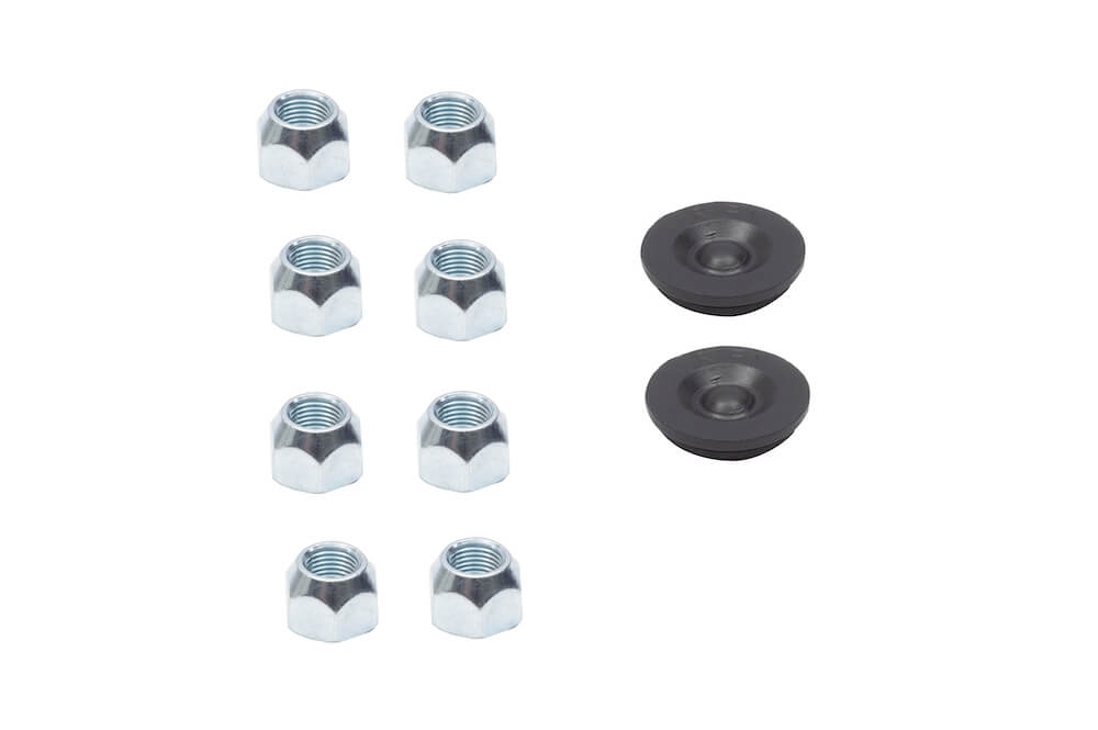 Timbren Axle Wheel End Kit 2500 lb - Idler Hubs, Both Sides, 4x4.0, 1/2" Stud