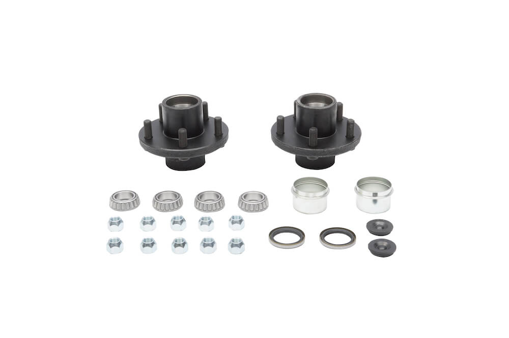 Timbren Axle Wheel End Kit 2500 lb - Idler Hubs, Both Sides, 5x4.5, 1/2" Stud