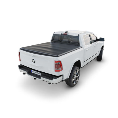 Worksport Vinyl Tri-Fold Tonneau Cover SC3 6'4" Fits 2019-23 RAM 1500/2500/3500 w/o RamBox w/o Utility Track System Standard Bed