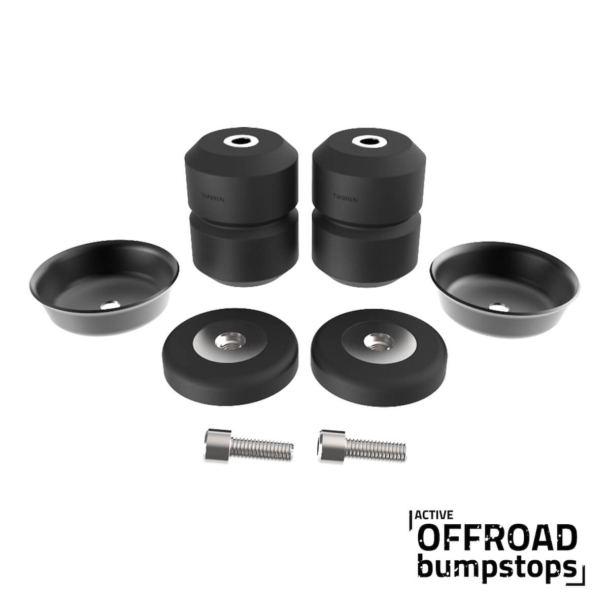 Timbren Off-Road Bumpstops - Rear Kit for Jeep JK & JL