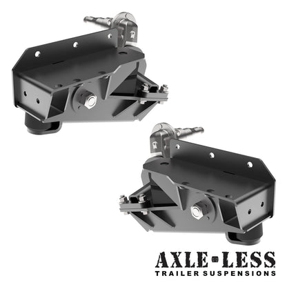 Timbren Axle-Less Trailer Suspension 3500 lb HD w/ 4” Drop & Long Spindles