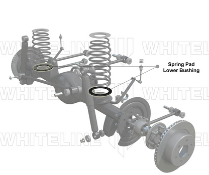 Whiteline Upper Spring Pad Bushing (Single)