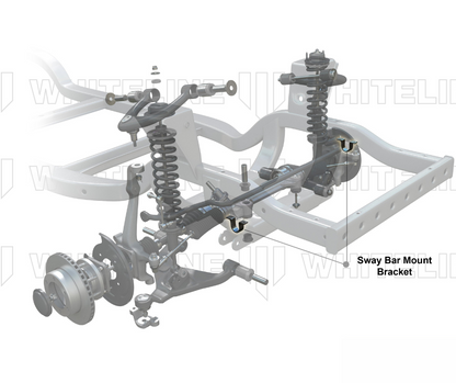 Whiteline Sway Bar Mount Spacer Kit - For Lifted Vehicles