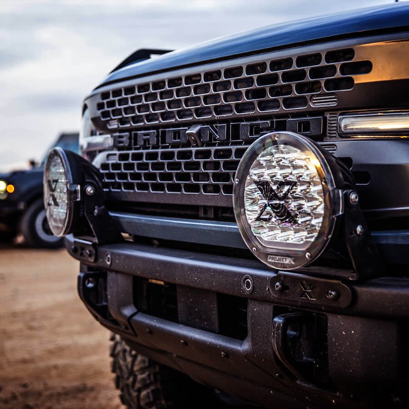 Series X 2-HP.85 Bumper Mount for 2021+ Ford Bronco.