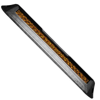 Amber LED Light Bar, 100W, 12000 Lumens, Combo Beam, Clear Lens, Black Housing, Mounting Hardware Included, Requires Wiring Harness