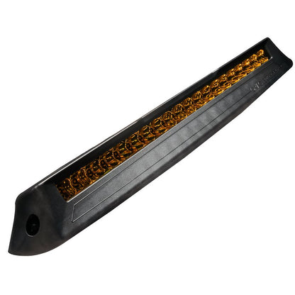 Amber LED Light Bar, 100W, 12000 Lumens, Combo Beam, Clear Lens, Black Housing, Mounting Hardware Included, Requires Wiring Harness