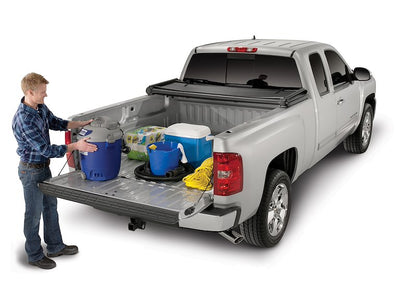 Soft Folding Tonneau Cover for GM Silverado/Sierra - Easy to Use and Install