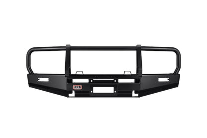 ARB Bar Off-Road Front Bumper Fits 1981-1987 Toyota Land Cruiser - Recessed Winch & Tow Hook Ready Black Steel (1 pc)