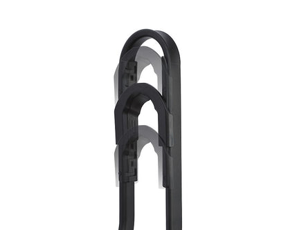 INNO Racks Hitch-Mount Bike Rack Black 120 lb - Fits 1-1/4" & 2" Receivers, Holds 2 Bikes, Foldable with Lock