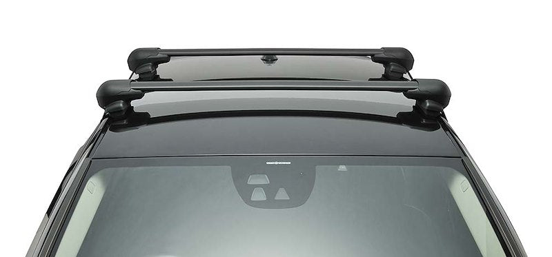 INNO Racks Aero-Style Roof Bars Black 165 lb Load Capacity - Set of 4 with Torque Knobs and Locks