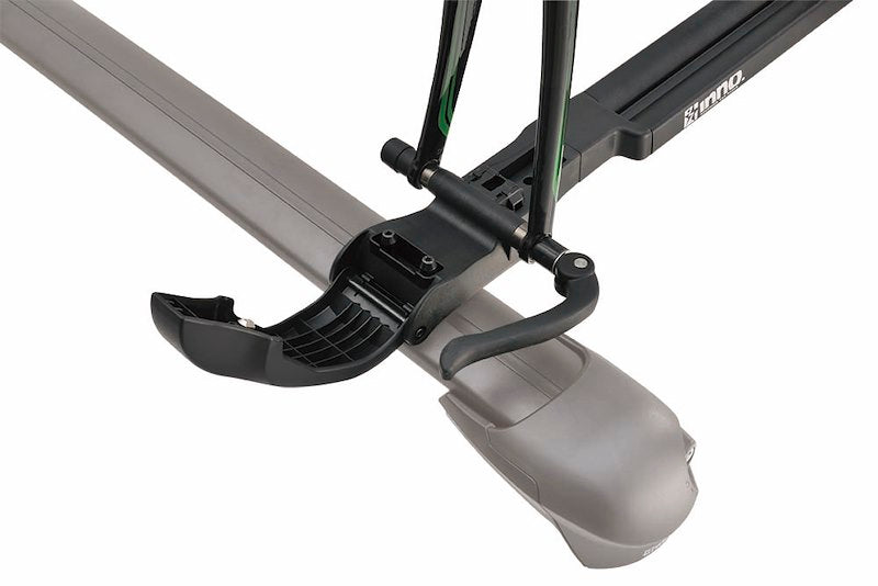 INNO Racks T-Slot Bike Mount Black 50 lb - Fork Mount, Holds 1 Bike with Quick Release Handle and Lock