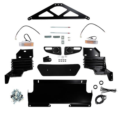 ARB Sahara Bar Off-Road Front Bumper Fits 2007-2013 Toyota Tundra - Gray Steel, Winch-Ready with Tow Hook & Antenna Mount (1 pc)