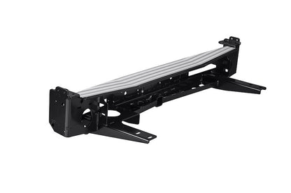 Modular Bumper – Black Steel, Tow Points with Light Cutouts & Tire Carrier Option