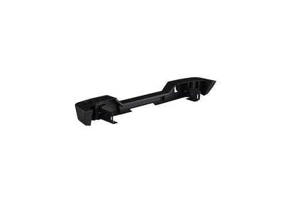 One-Piece Bumper – Textured Black Steel, D-Ring Ready with Jacking Points & Tire Carrier Option