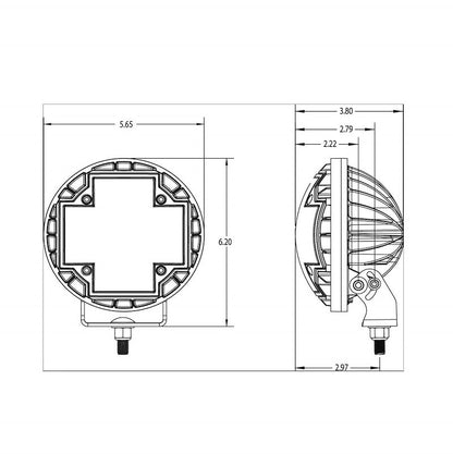 NACHO TM5 LED Auxiliary Light Set – White Combo