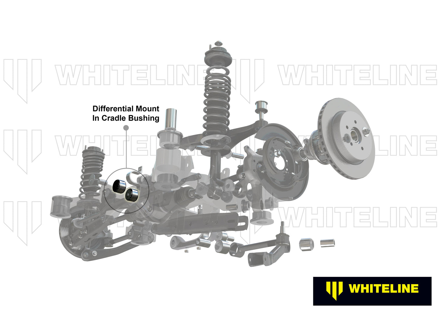 Whiteline Rear Differential Mount Bushing