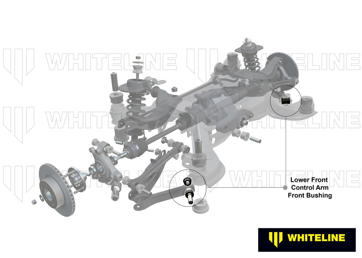 Whiteline Rear Trailing Arm Front Bushing