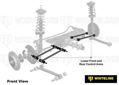 Whiteline Rear Control Arm Kit – Adjustable Arms for Camber, Toe, & Track Adjustment