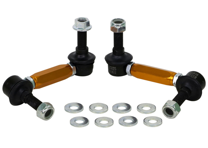 Whiteline Sway Bar Link Kit - Adjustable, Lightweight, Maximize Grip & Performance