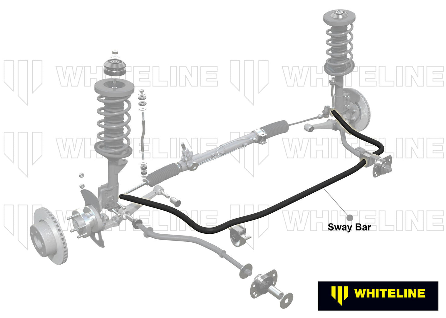 Whiteline Front Sway Bar Heavy Duty 27mm