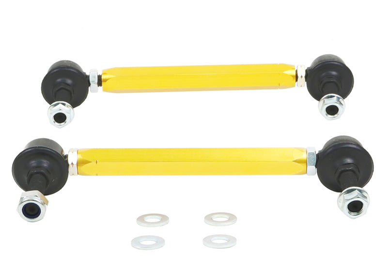 Whiteline Sway Bar Link Kit - Adjustable, Lightweight, Enhance Grip & Handling