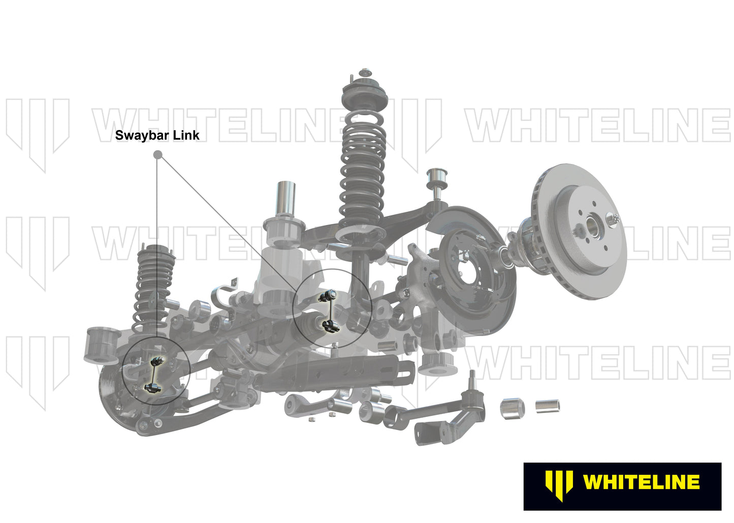 Whiteline Sway Bar Link Kit – Adjustable & Lightweight for Maximum Performance