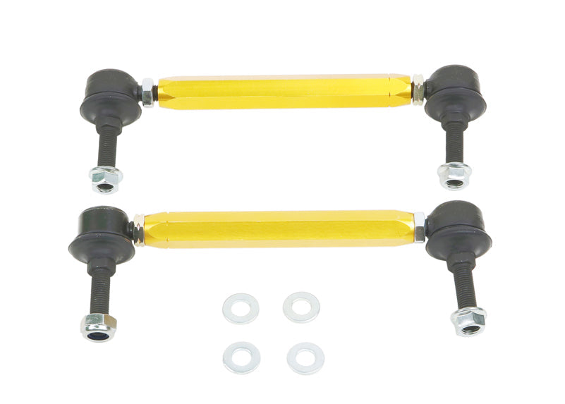 Whiteline Sway Bar Link Kit - Adjustable, Lightweight, Enhance Grip & Handling