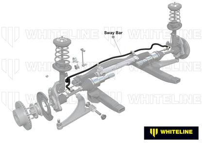 Whiteline Front Sway Bar Heavy Duty Blade Adjustable 27mm