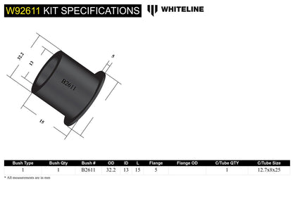 Whiteline Transmission Shifter Stabiliser Bushing