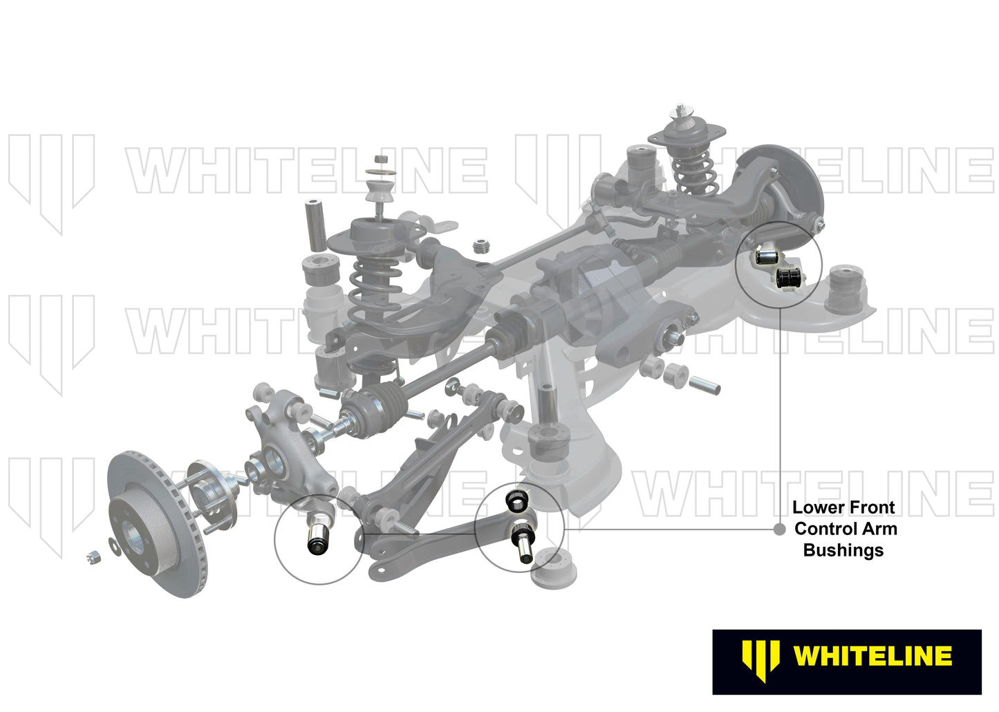 Whiteline Rear Control Arm Lower Front Bushing