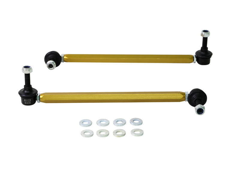 Whiteline Sway Bar Link Kit - Adjustable, Lightweight, Maximize Grip & Performance