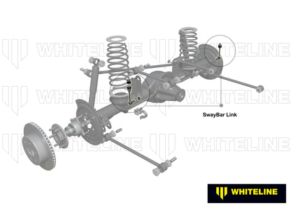 Whiteline Sway Bar Link Kit - Adjustable, Lightweight, Improved Grip & Handling