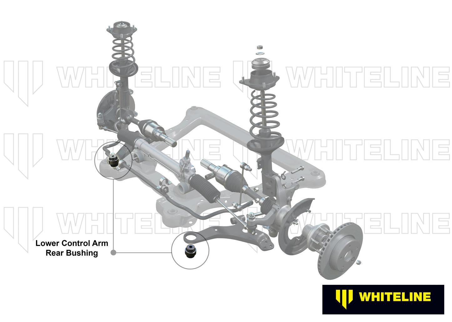 Whiteline Front Control Arm Lower Inner Rear Bushing