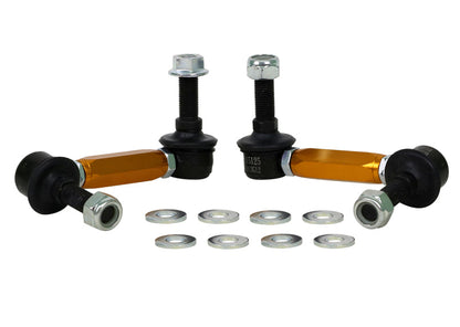 Whiteline Sway Bar Link Kit - Adjustable, Lightweight, Maximize Grip & Performance