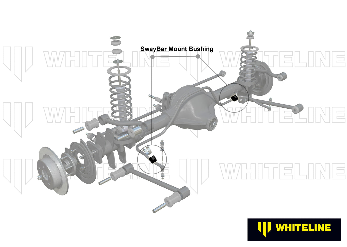 Whiteline Sway Bar Mount Service Kit