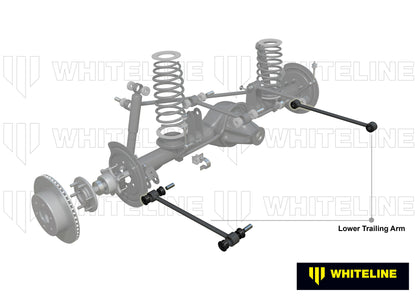 Whiteline Rear Lower Control Arm – Tubular Steel with Giiro Bushings for Enhanced Traction