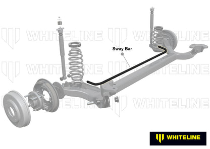 Whiteline Rear Sway Bar 22mm Heavy Duty