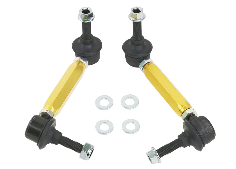 Whiteline Sway Bar Link Kit - Adjustable, Lightweight, Maximize Grip & Handling Performance