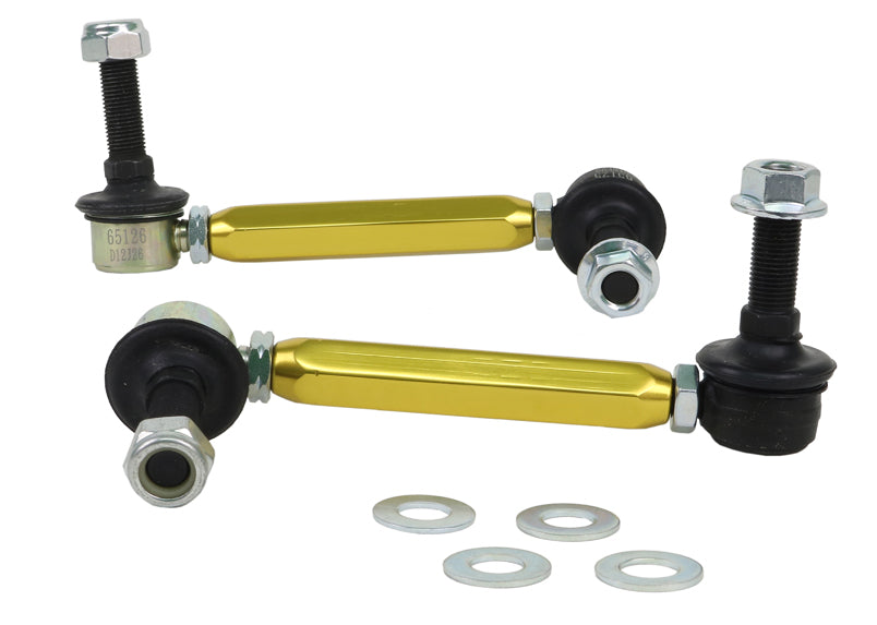 Whiteline Sway Bar Link Kit - Adjustable, Lightweight, Maximize Sway Bar Performance