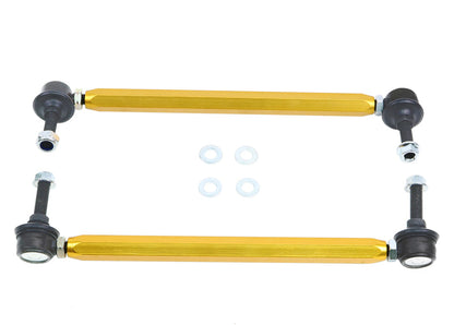 Whiteline Sway Bar Link Kit - Adjustable, Lightweight, Enhance Grip & Handling